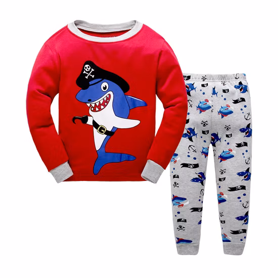Jambear Organic Bamboo Kids Sleepwear Kids Pyjamas Pajama Sets for Infants Baby Loungewear Custom Kids Sleeping Set