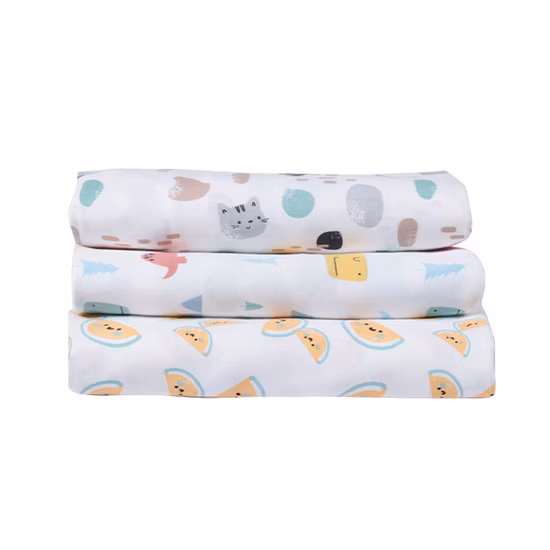 Бамбуковая оптовая продажа, высококачественная мягкая печатная Радуга MTB Cordura, трикотажная ткань, льняная ткань для одежды