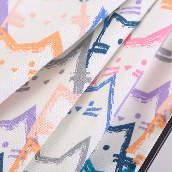 Полиэстер стрейч оптовая продажа впитывающий бамбук для 300GSM печатный хлопок вязать стрейч поли хлопок 190 GSM французская махровая ткань